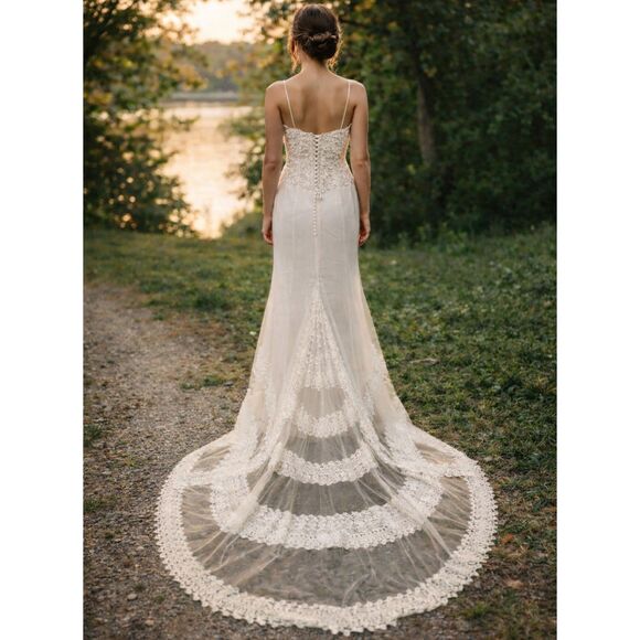 Lady Roi Dresses & Skirts - Lady Roi Ivory Gown - Size 4